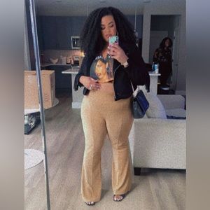 Flared Corduroy Pants